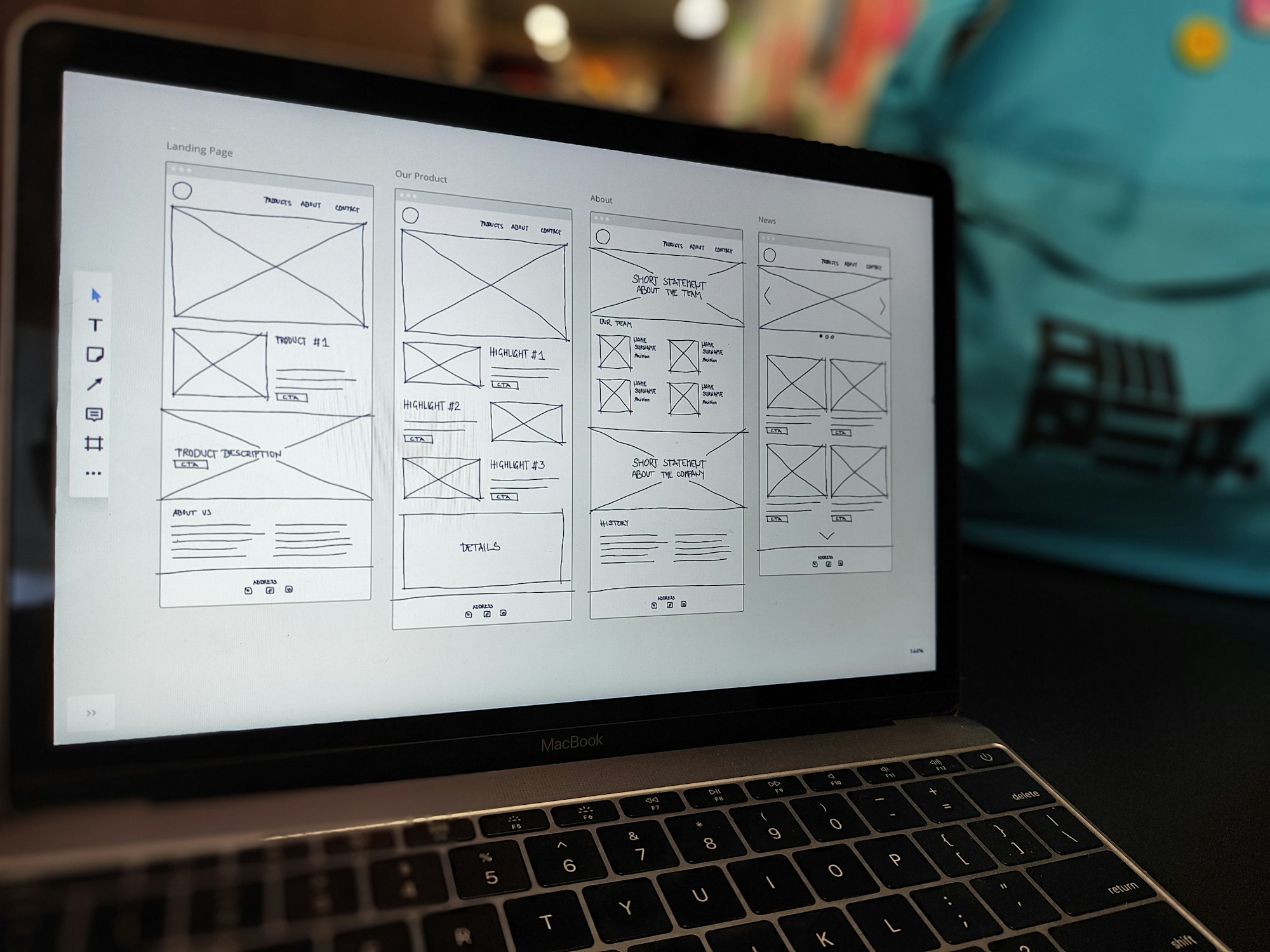 bolt-lovable-v0-client-mvps-featured Laptop showing AI app builder UI for a client MVP