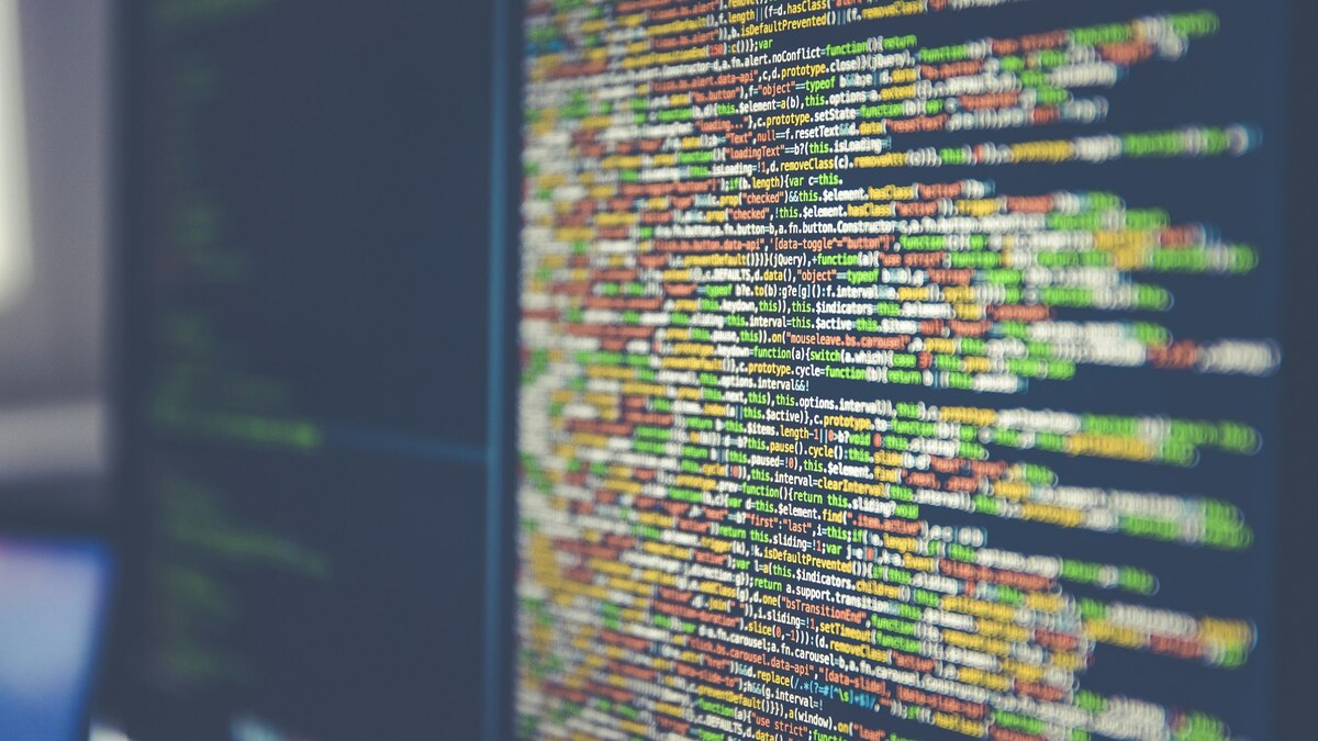 Developer code editor on screen for GitHub Copilot computer-use desktop workflow